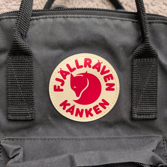 Fjallraven Kanken Mini Backpack in Dark Grey main image 12